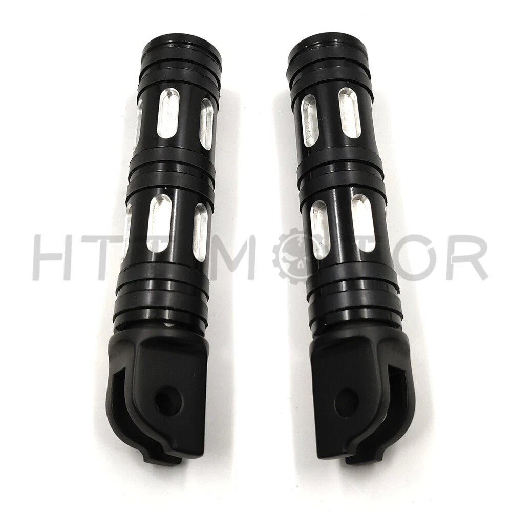 Black Edge Cut Footpegs for Harley Breakout FXBR / FXBRS (2018–2019)