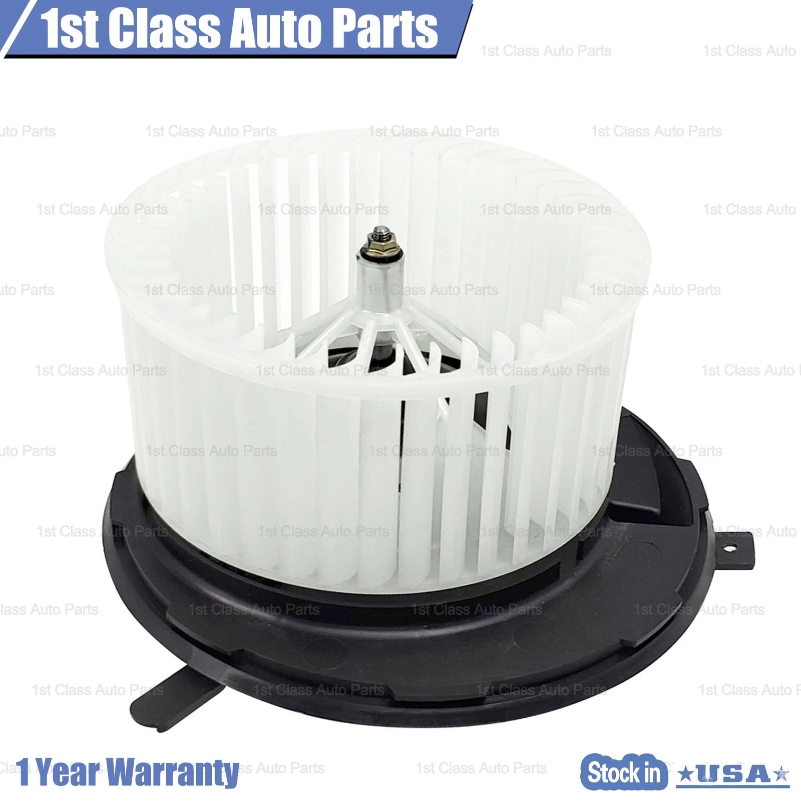 Heater Blower Motor w/Fan Cage for VW Passat Rabbit Golf Jetta Audi A3 (2006–2010)