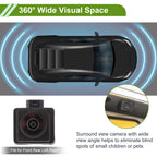 360 Degree Surround View Camera for BMW 5 6 7 M5 X3 X4 G01 G02 G11 G12 G30