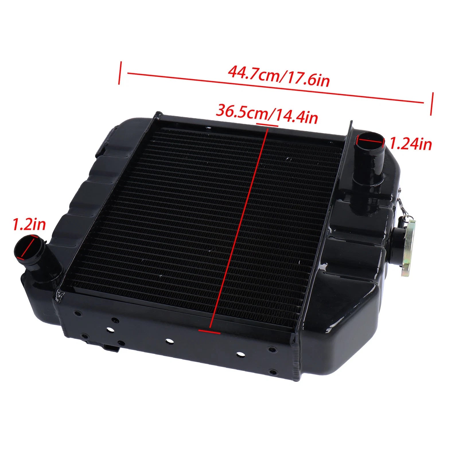 Aluminum Radiator for Kubota B6100 B7100 (1970–1990)