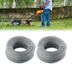 2 Rolls 10 Meter Core Reinforced Nylon Trimmer Line for Lawn Mowers