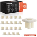 20Pcs Nylon Screw Grommet Clips for Honda Toyota