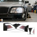 Fog Light Cover with LED DRL for Toyota Hilux Vigo (2012–2014)