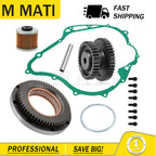 Starter Clutch Idler Gear Shaft Gasket for Yamaha V Star 1100 (2000–2009)