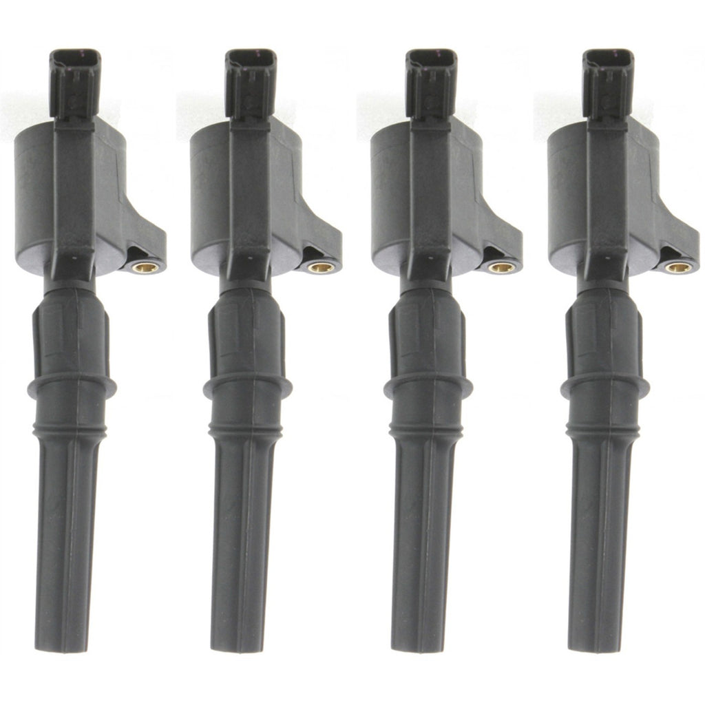 Set of 4 Ignition Coils for Ford E-250, E-350 Super Duty