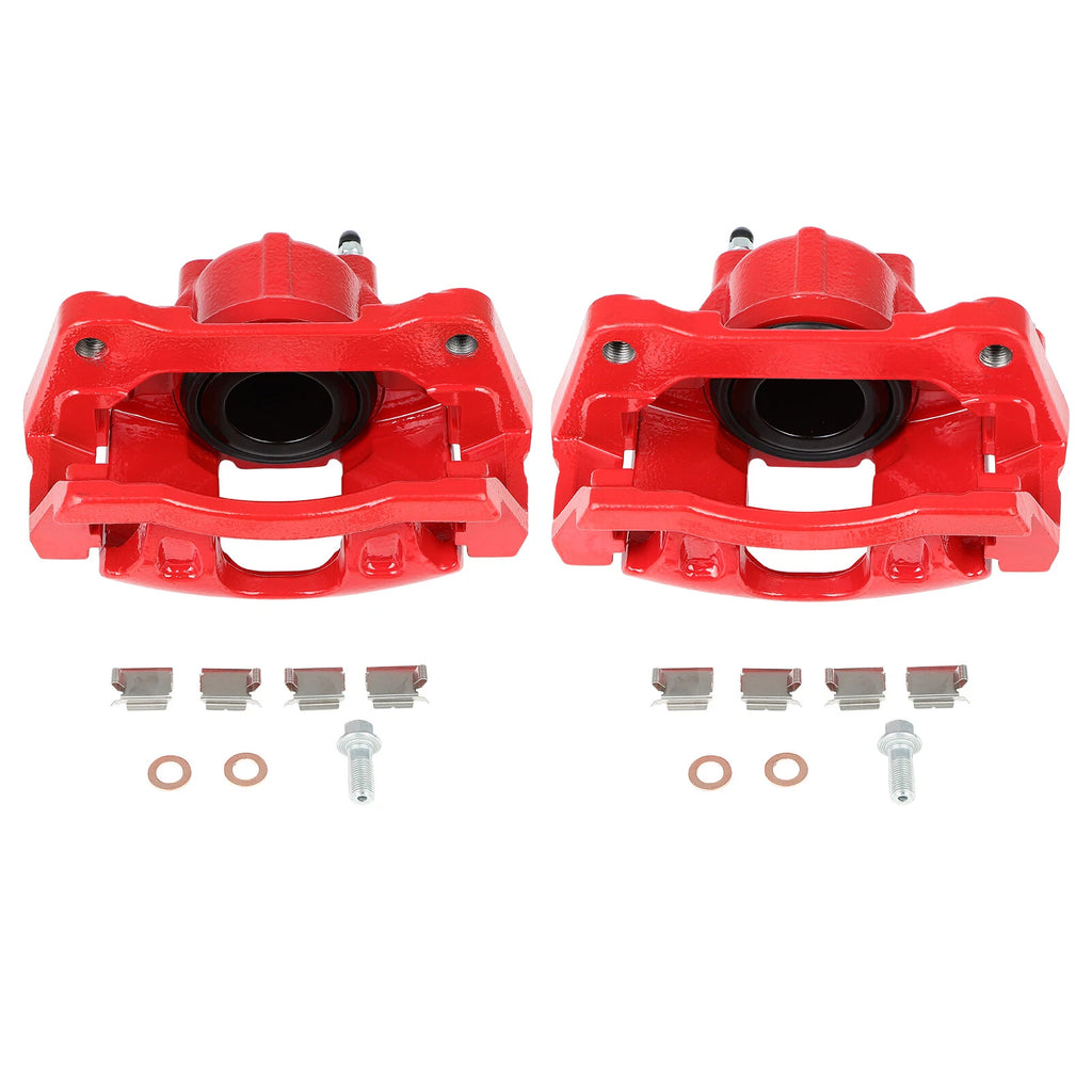Front Brake Calipers with Bracket for Jeep Liberty, Chrysler Town & Country