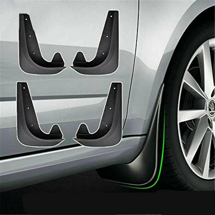 Set of 4 Universal Car Mud Flaps Splash Guards for Front Rear