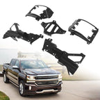 Front Bumper Support & Mount Bracket Set for Chevrolet Silverado 1500 (2016–2018)