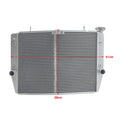 Engine Radiator Cooler for Suzuki GSXR 1000 GSX-R (2017–2022) K17 Silver