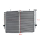 Engine Radiator Cooler for Suzuki GSXR 1000 GSX-R (2017–2022) K17 Silver