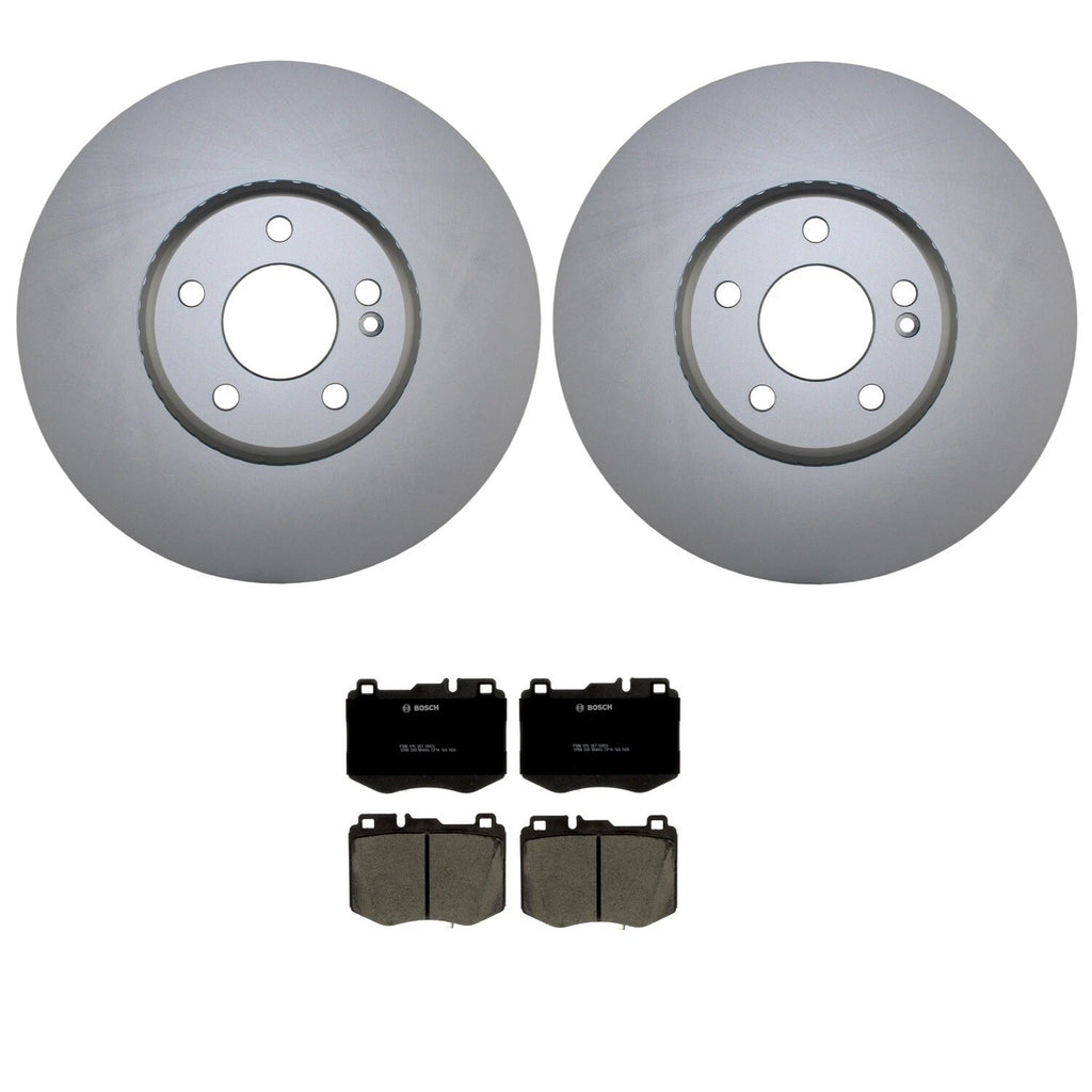 Front Brake Kit 342mm Rotors Bosch Ceramic Pads for MB W205 C205 A205 (2015–2023)