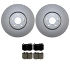 Front Brake Kit 342mm Rotors Bosch Ceramic Pads for MB W205 C205 A205 (2015–2023)