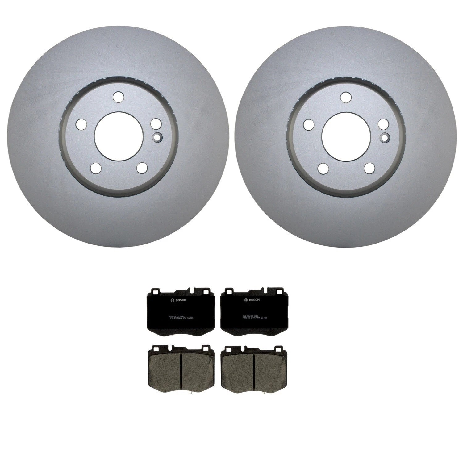 Front Brake Kit 342mm Rotors Bosch Ceramic Pads for MB W205 C205 A205 (2015–2023)