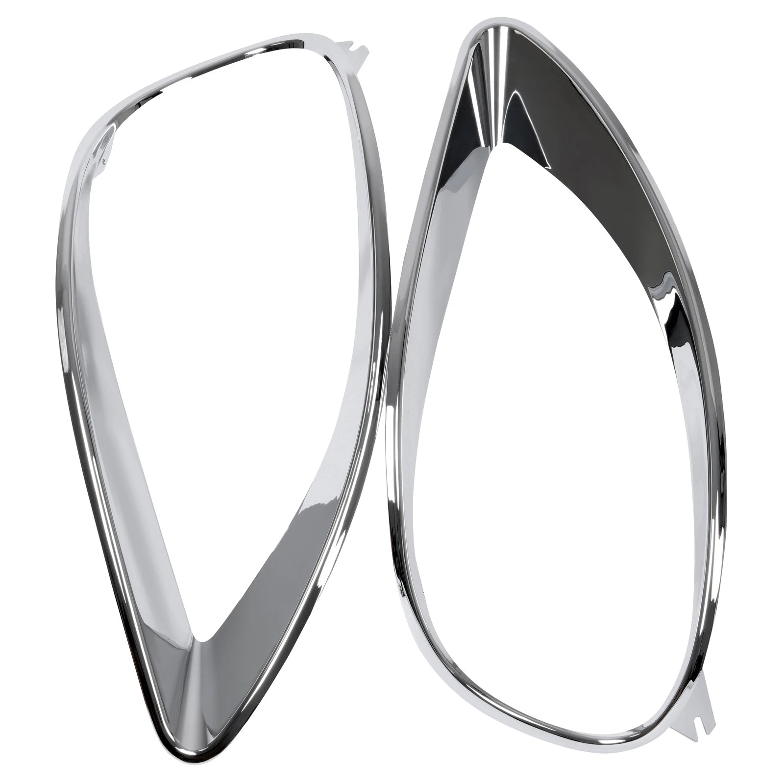 Chrome Headlight Bezel Trim Set for Freightliner Columbia (2001–2017)