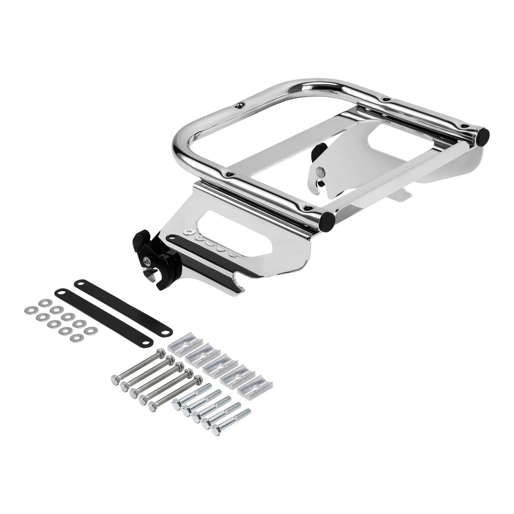 Detachable Solo Mounting Luggage Rack for Harley Touring FL (1997–2008)