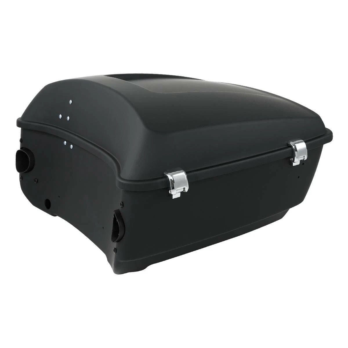 Matte Black King Trunk Backrest Pad for Harley Touring Road Glide (2014–2026)