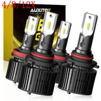 Set of 4 LED Headlight Bulbs Conversion Kit 9005 H11 for