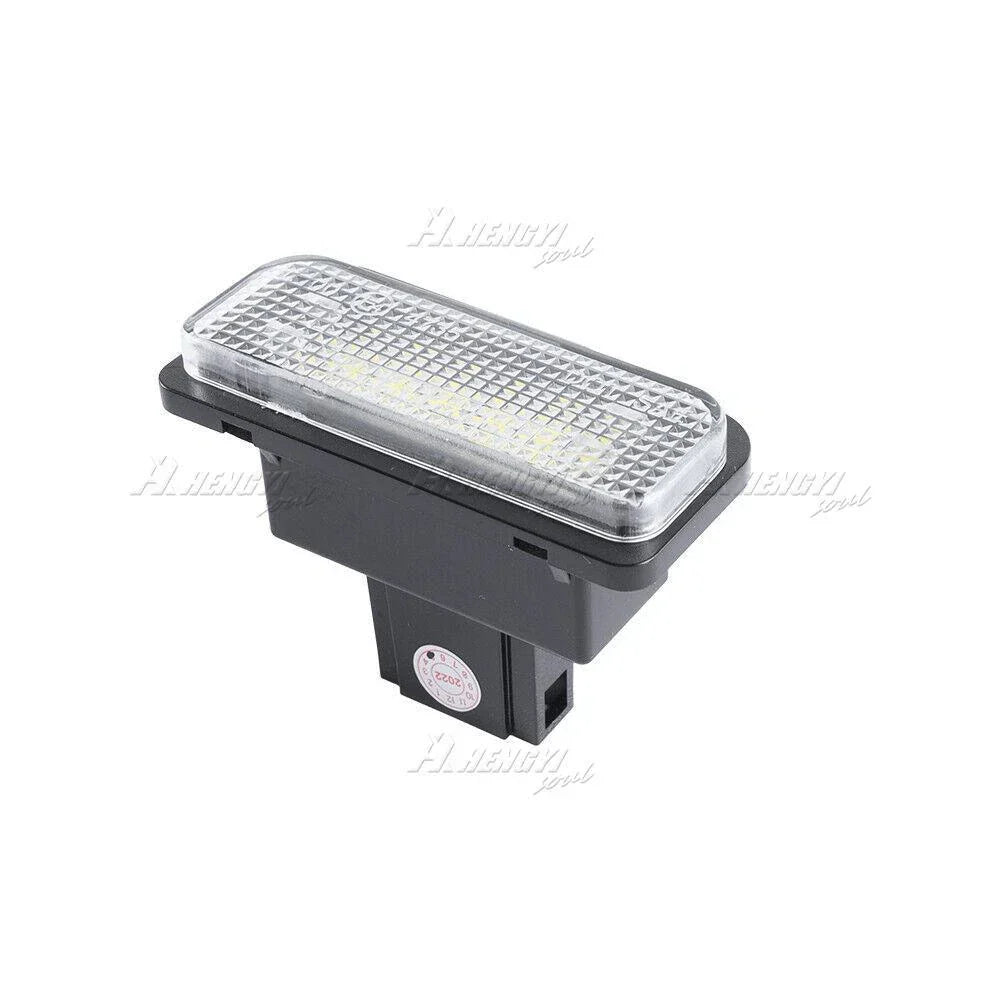 White LED License Plate Lights for Mercedes-Benz R171 W203 W211 W219 (2005–2007)