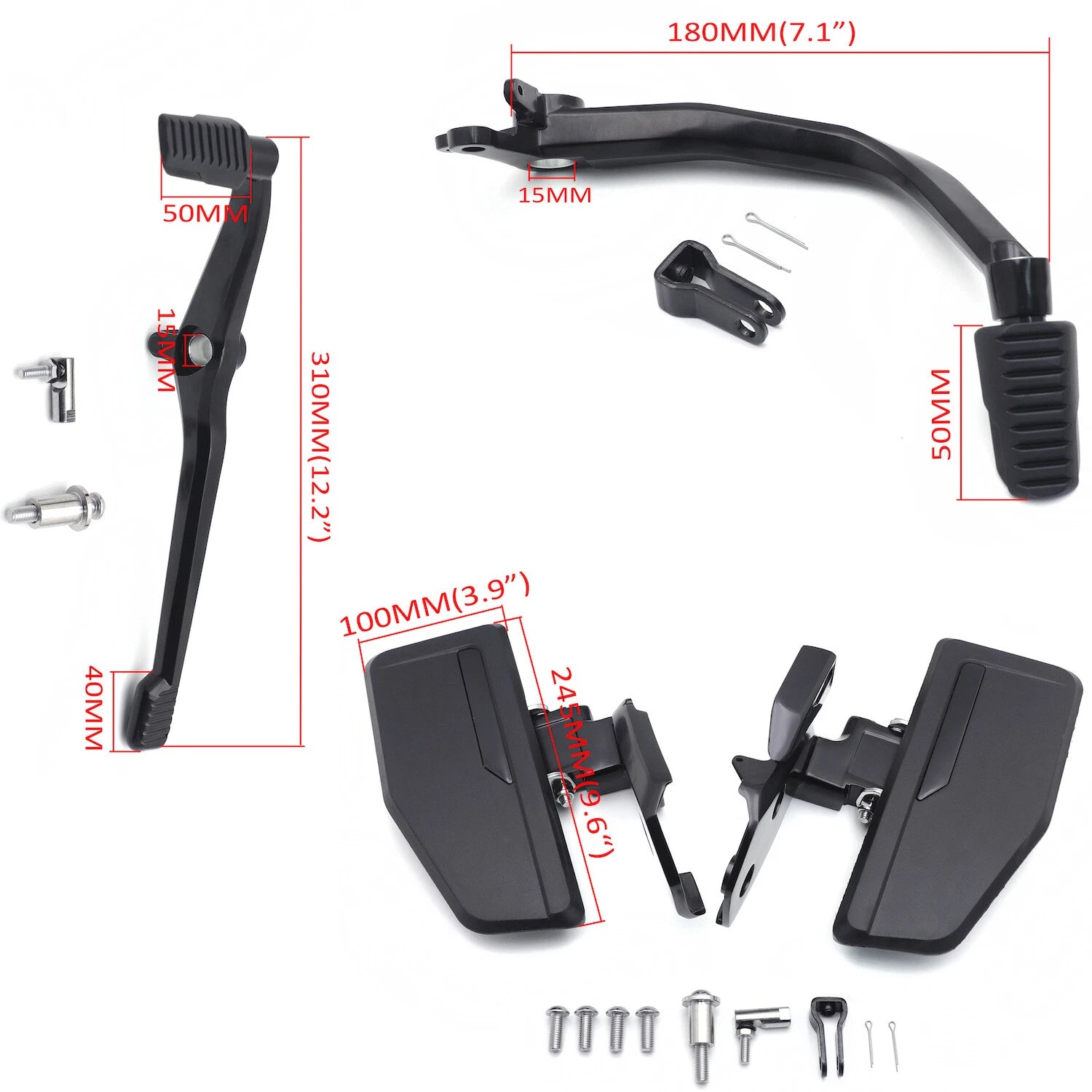 Floorboard Brake Lever Shifter for Honda Gold Wing GL180 (2018–2021)