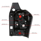 Left Side Rear Tail Light Stop Lamp Assembly for Subaru Forester (2014–2016)