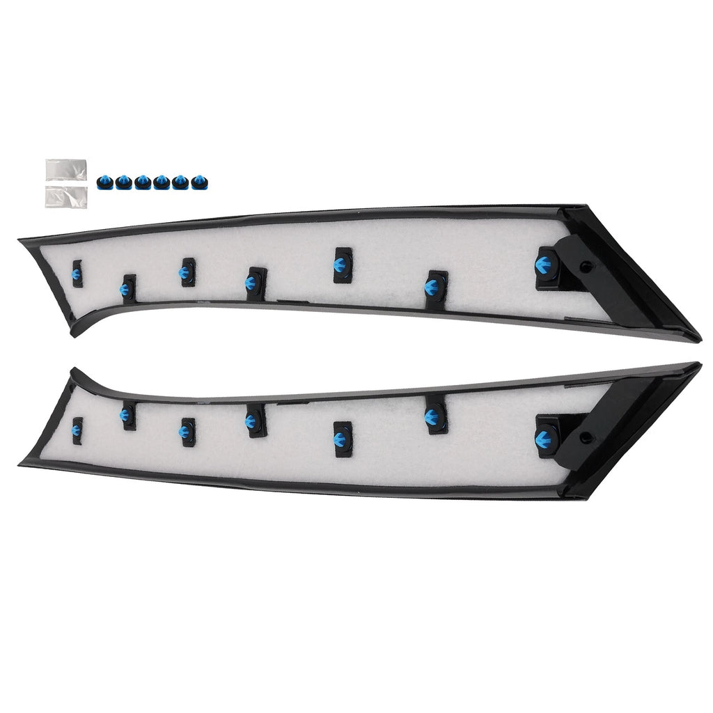 2X Windshield Outer Trim Pillar Molding BA8Z7403136AA for Ford Flex (2009–2019)