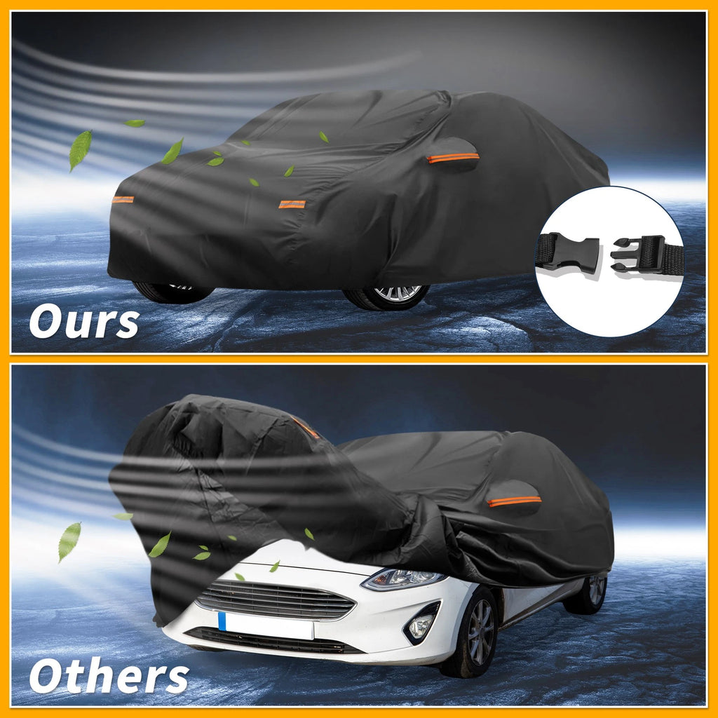 Car Cover Waterproof All Weather for Ford Fiesta Sedan (2011–2023)