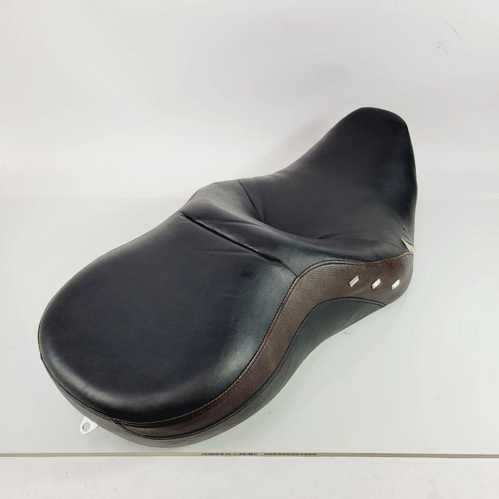Seat for Harley-Davidson Road King (2008–2023) - Black and Brown