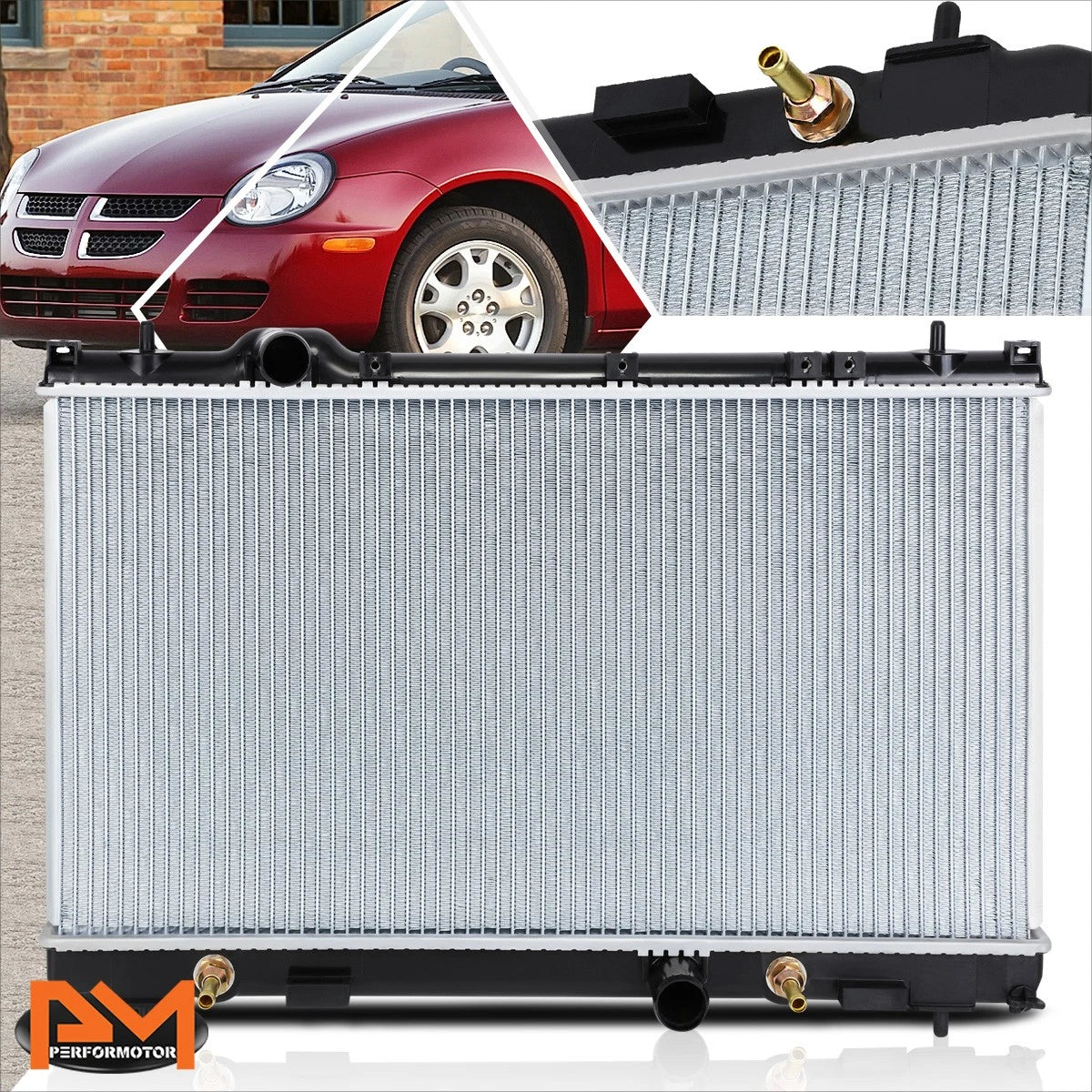 Aluminum Radiator for Dodge/Plymouth Neon 2.0 AT (2000–2004) DPI-2362