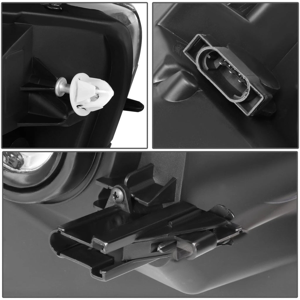 Right Side Headlight Lamp for Dodge Ram 1500 2500 3500 (2006) Black Housing