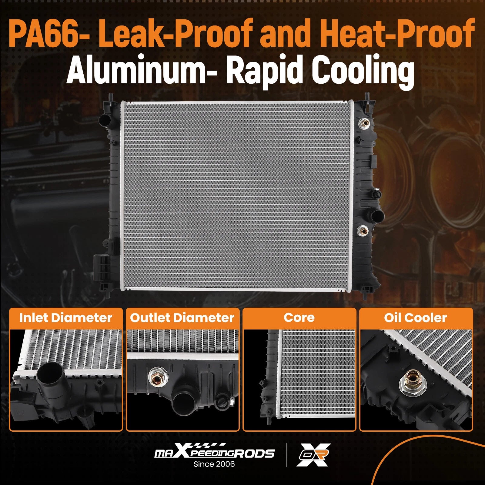 Radiator for Chevrolet Trax 2015-2020