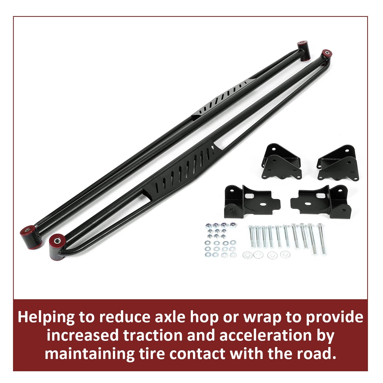 Lateral Suspension Traction Bar Mounting Bracket Kit for Ram 2500 3500 (2003–2010)