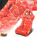 NRG FRP-302-PIZZA Racing Bucket Seat for Universal Fit (No Specific Years)