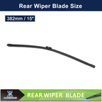 2pcs Rear Windshield Wiper Blade for Ford Edge (2016–2021), BMW X5 E70 (2007–2013)