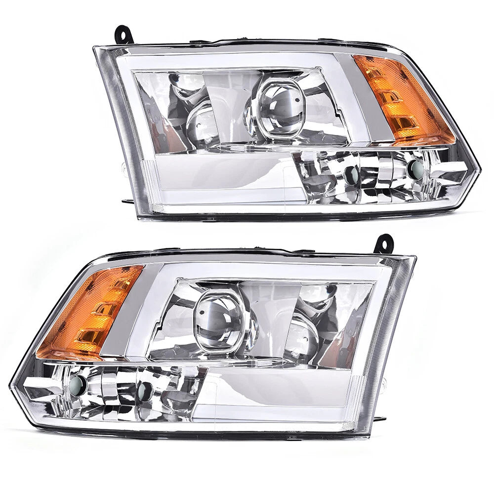 LED Projector Headlights for Dodge Ram 1500 2500 3500 (2009–2018)