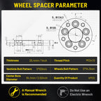 Wheel Adapters Spacers for Chevrolet Corsica (1987–1996)