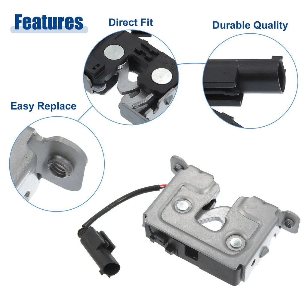 1 Pair Front Hood Latch Lock Actuator for BMW (No Year Specified) 51237008755