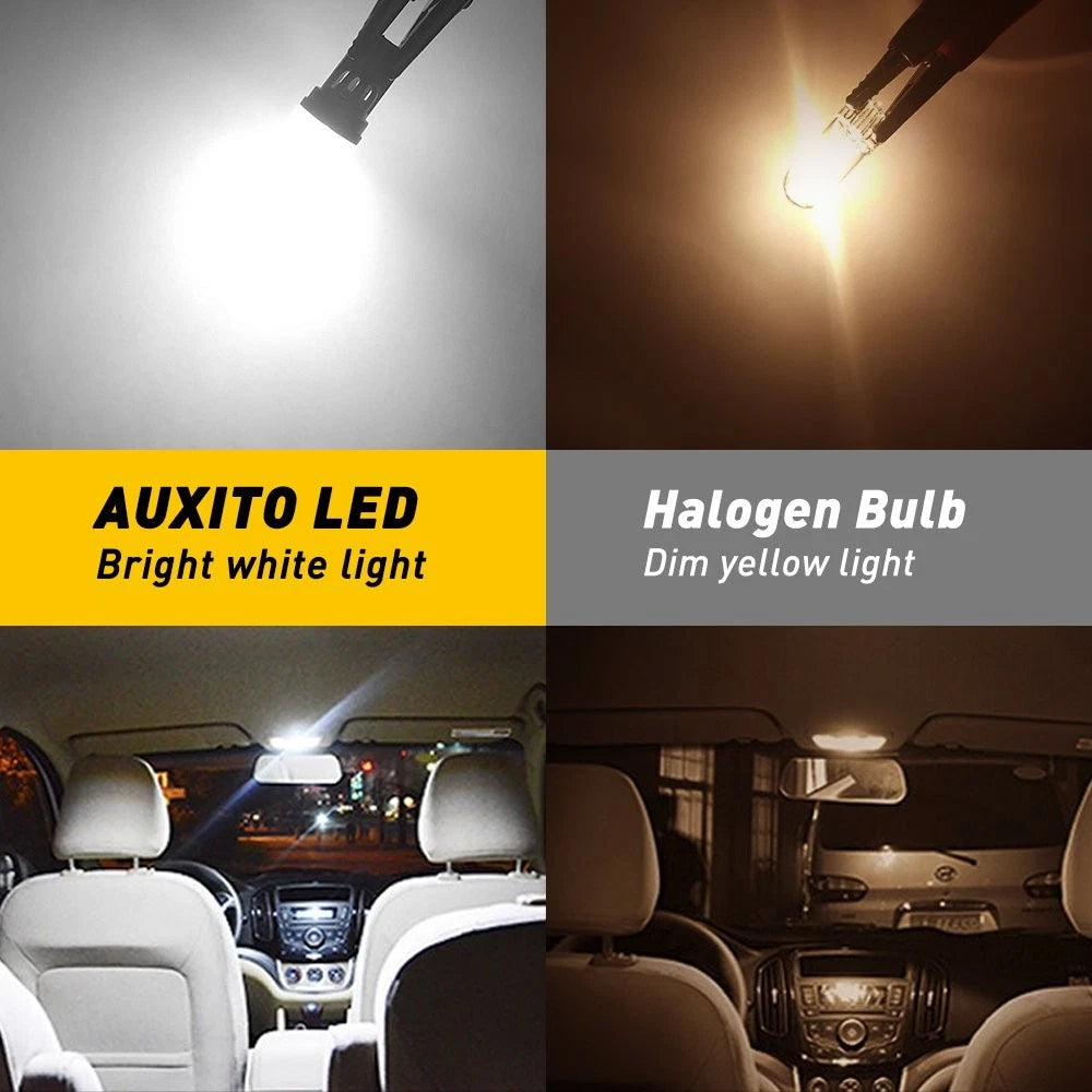 LED Bulbs T10 194 168 for Cars (6000K)