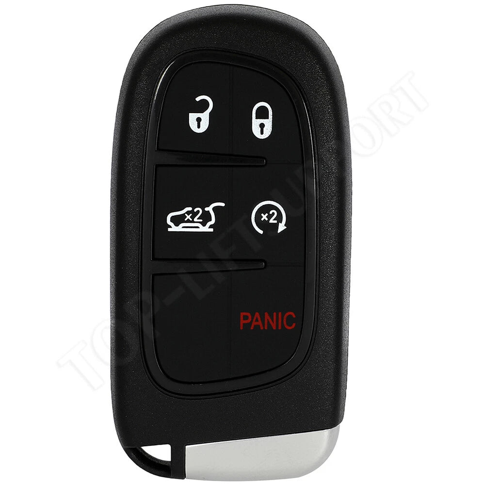 Key Fob Remote Shell Case for Jeep Cherokee (2015–2021)