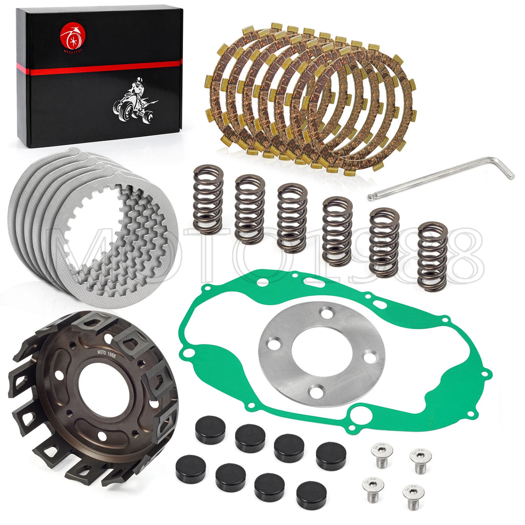 Billet CNC Clutch Basket Kit w/Gasket for Yamaha Banshee 350 (1987–2006)