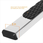 5" Honeycomb Step Pad Nerf Bar Running Boards for Tacoma (2005–2022)