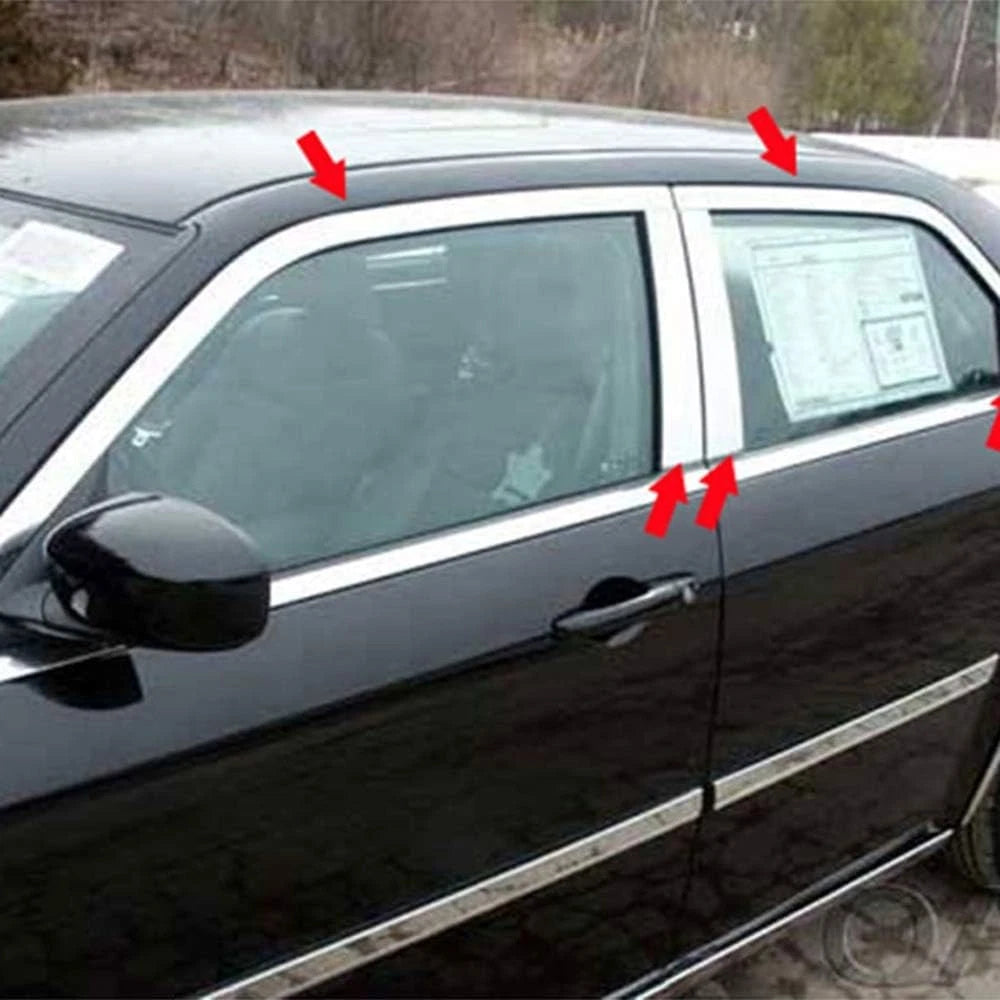 Luxury FX SS Window Package with Posts for Chrysler 300C 3/2005–2010