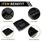 Center Console Organizer Insert Tray for Ford F150 (2021–2024) Black
