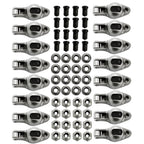 16x Steel Roller Rocker Arms 1.6 Ratio w/Nuts for Small Block Chevy