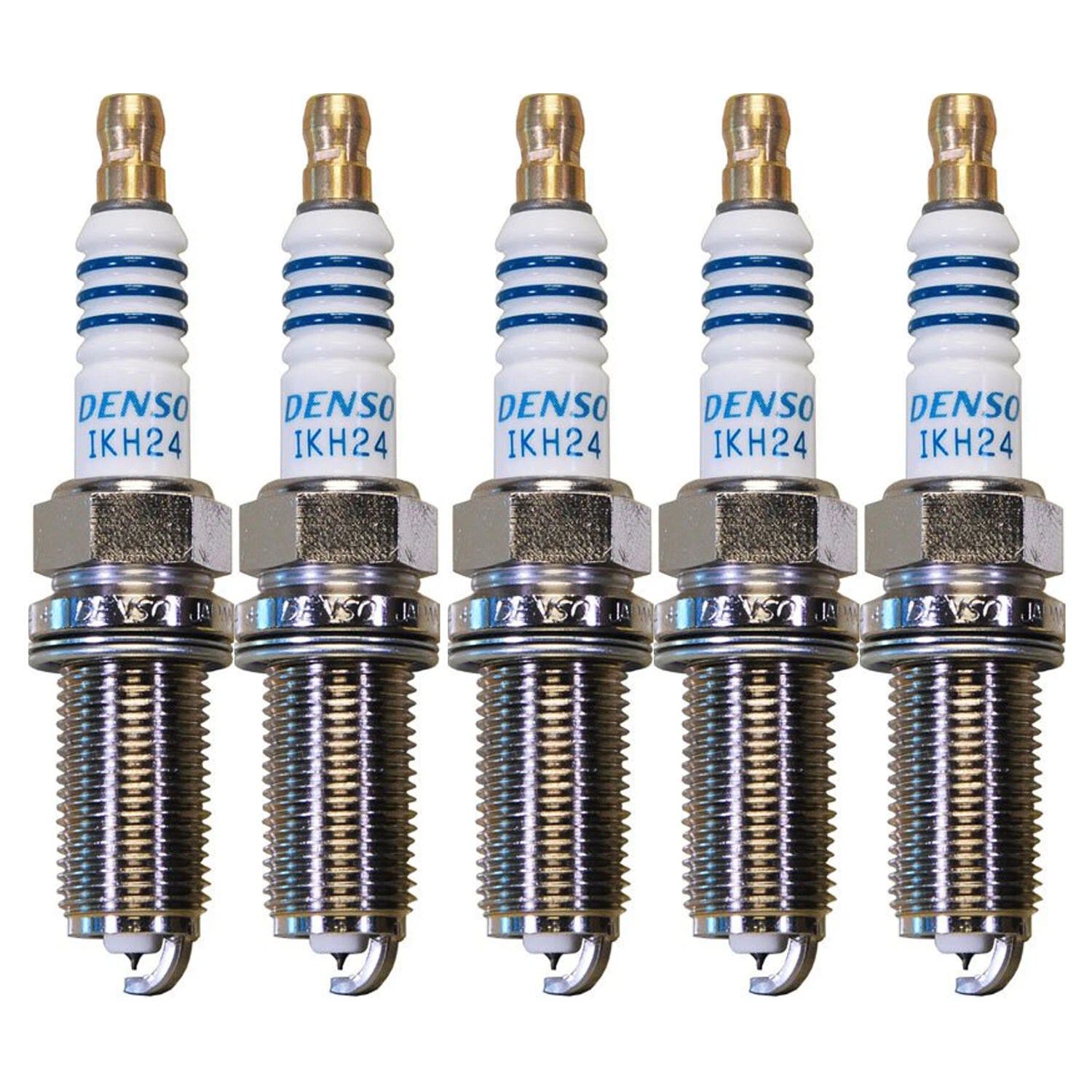 Set of 5 Denso Iridium Power Spark Plugs for Audi TT RS Quattro (2013)