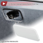 Front Right Washer Nozzle Cover Cap for Subaru Outback (2010–2012) White