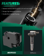 Ignition Coil for Mercedes-Benz C240 C280 CL500 E500 ML320 ML350 R500 SLK230 (2001–2006)