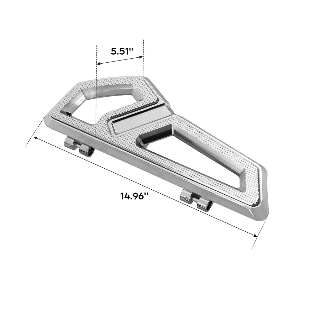 Driver Rider Floorboard Footboard & Bracket for Harley Touring Road Glide (2014–2023)