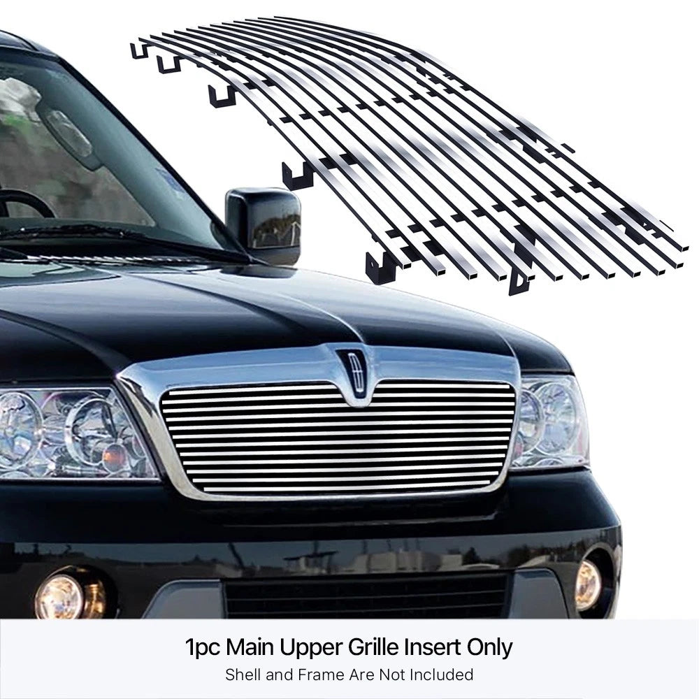 Stainless Chrome Billet Grille for Lincoln Navigator (2003-2004)