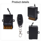 433MHz Wireless Remote Switch for Lighting Motor and Door Systems (AC 220V)