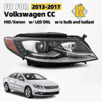 HID/Xenon Headlight w/ LED DRL for Volkswagen CC (2013–2017) Right Side